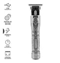 Maquina Lizz De Acabamento Mister Killers Profissional Sem Fio Cabo USB
