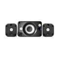SUBWOOFER GAMER STEREO SS8012 C/LEDS COLORIDOS
