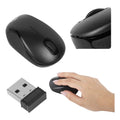 Targus Mtg Mouse Sem Fio Ergonômico Wireless Recept Usb W839 Cor Preto