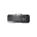 Teclado Gamer K-MEX Fusion Color KM-M712 RGB / Rainbow ABNT2 Preto