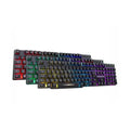 TECLADO GAMER KM5228 RGB RAIBOW ANTI-GHOST, TECLAS ILIMINAD