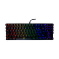 Teclado Gamer Mecânico Aplus Barak Rgb Rainbow Switch Blue Tkl Abnt2 Double Injection Cor Preto