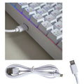 TECLADO GAMER MECÂNICO SPECTRA FURY WHITE KBW8RGB