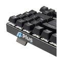 Teclado Mecânico A+ Plus Tech Barak Ap-kb-3996 Rainbow Preto