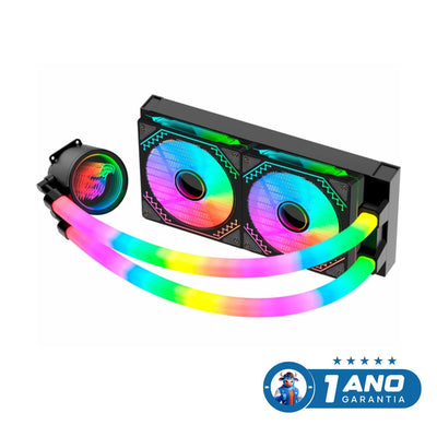 Water Cooler WAC9 Bifrost Infinity 240mm Preto ARGB