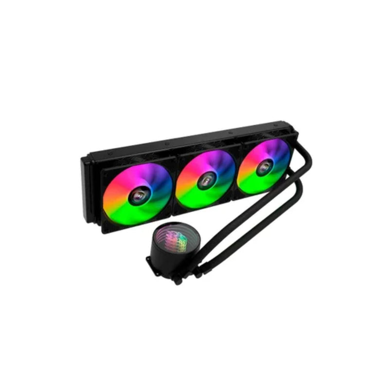 Water Cooler 360mm ARGB Preto ? Compatível Intel e AMD, LED Multicolorido
