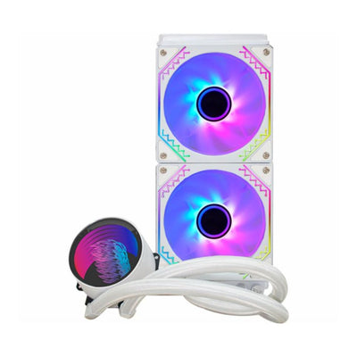 WATER COOLER WAC8 INFINITE SPACE WHITE 240MM ARGB